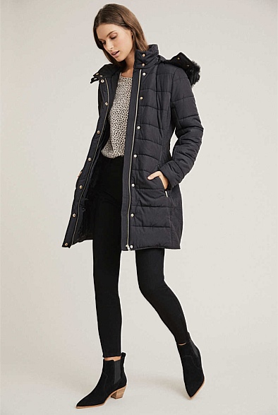 Long line Puffer | Jackets & Coats