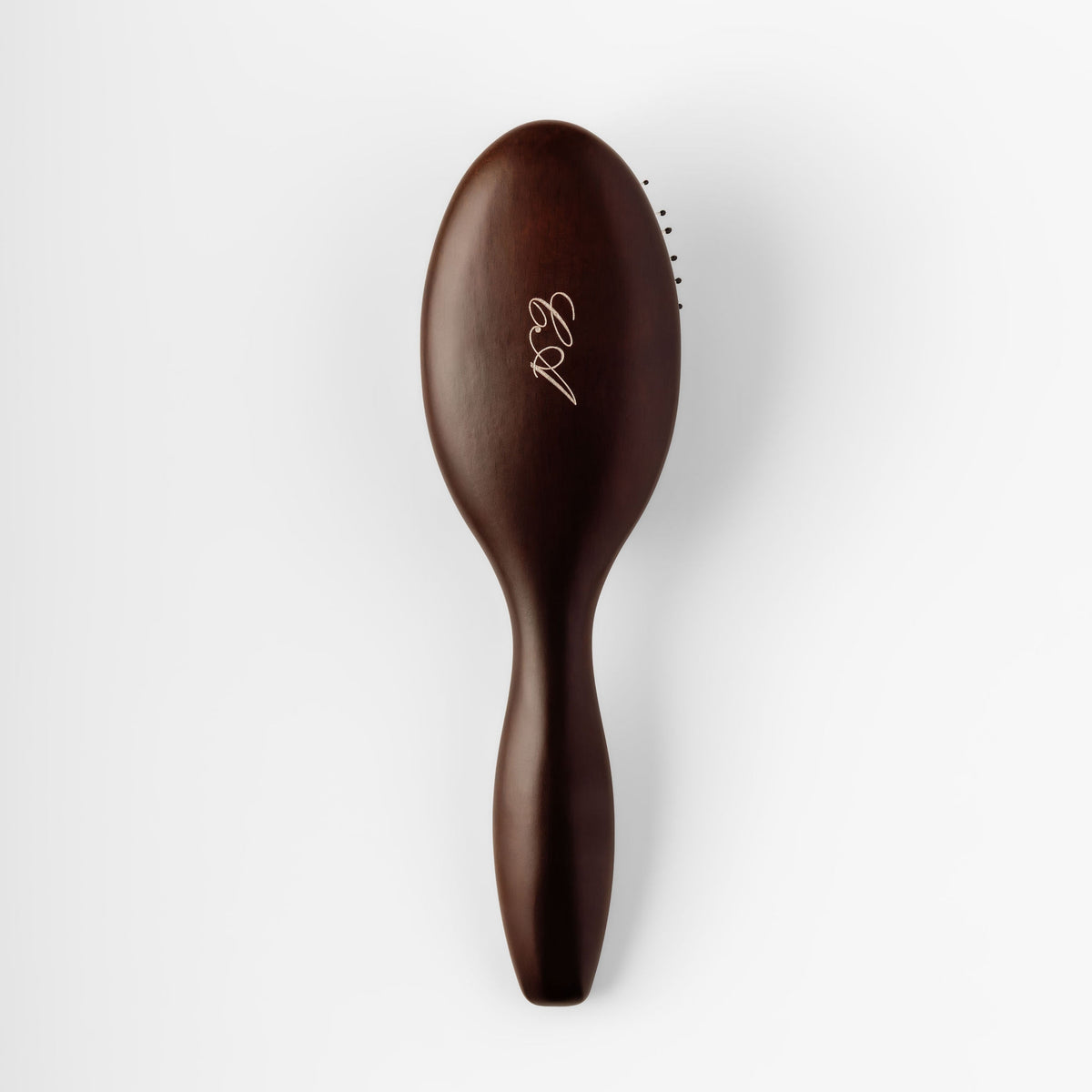 Signature Boar Bristle Hairbrush - Dark Brown - image 3