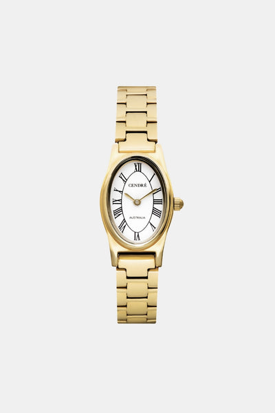 Emmeline Watch | White | 14k Gold - Gold - image 1
