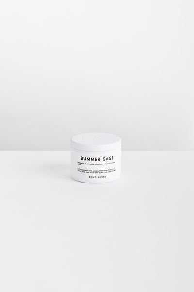 Summer Sage - Candle Tin - White - image 2