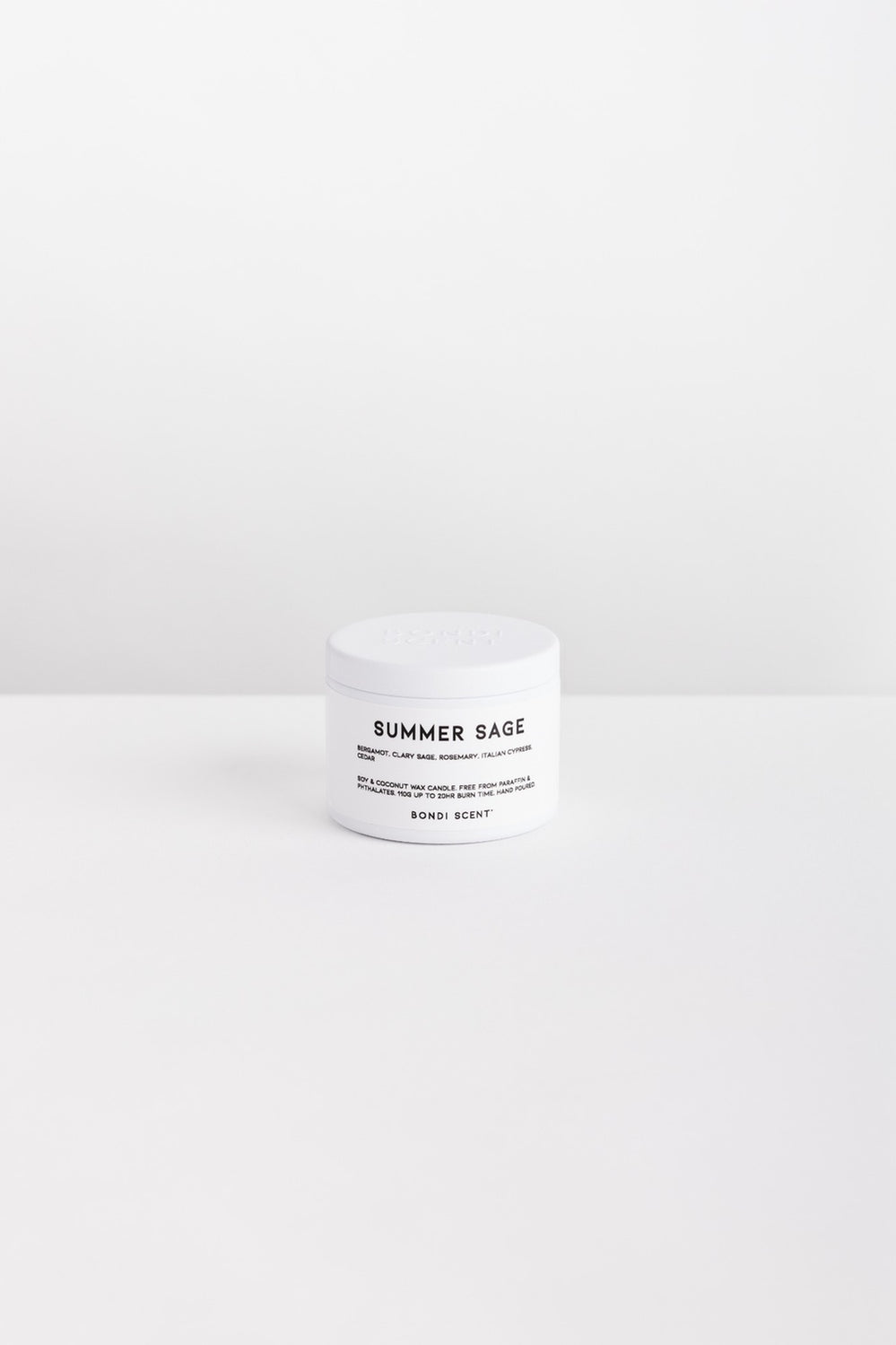 Summer Sage - Candle Tin - White - image 2