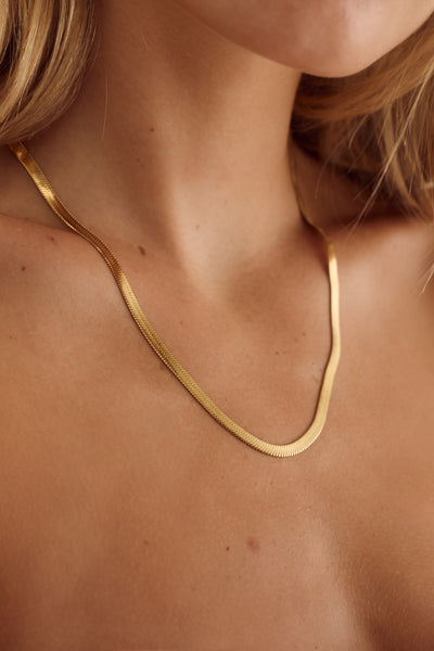 Beau Snake Necklace | 18k Gold - Gold - image 4