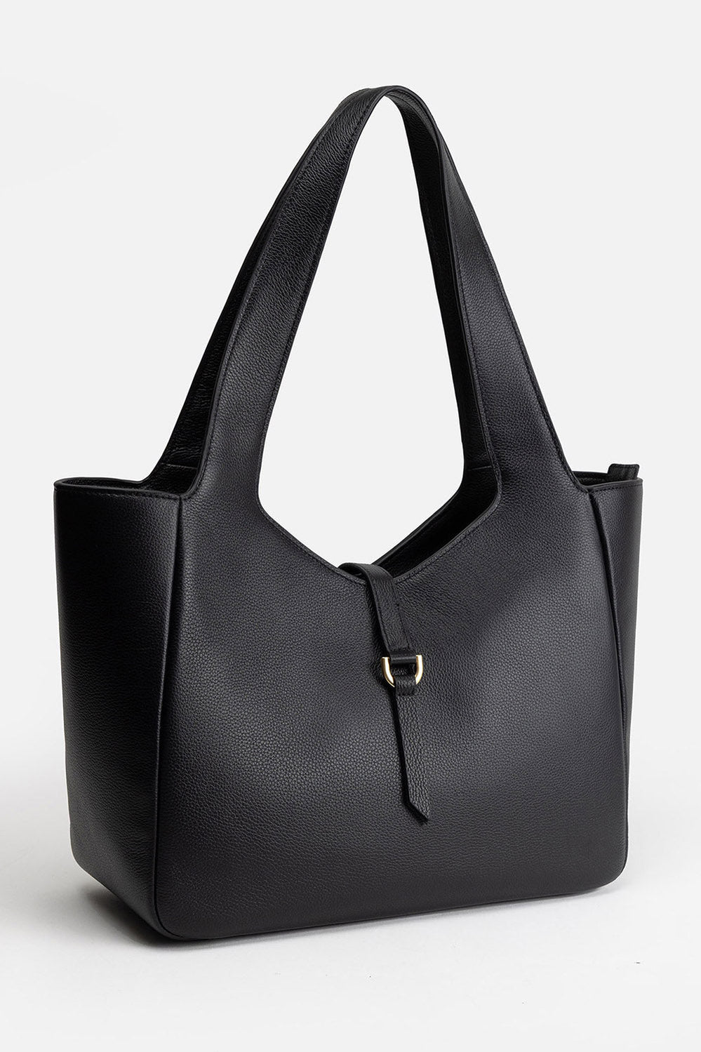 Maia Soft Shoulder Tote - Black - image 2
