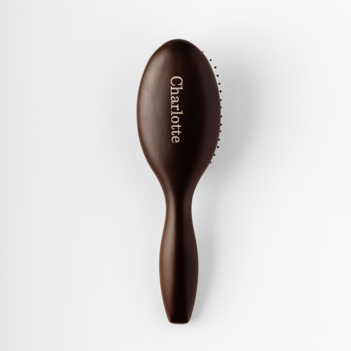 Signature Boar Bristle Hairbrush - Dark Brown - image 2