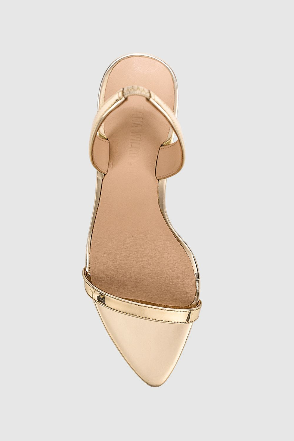 Clara Heel - Gold Metallic - image 3