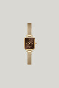 Quadro Mini Evergold Amber Watch - Gold - image 1