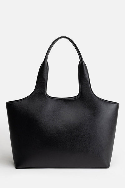 Ava Shoulder Tote - Black - image 1