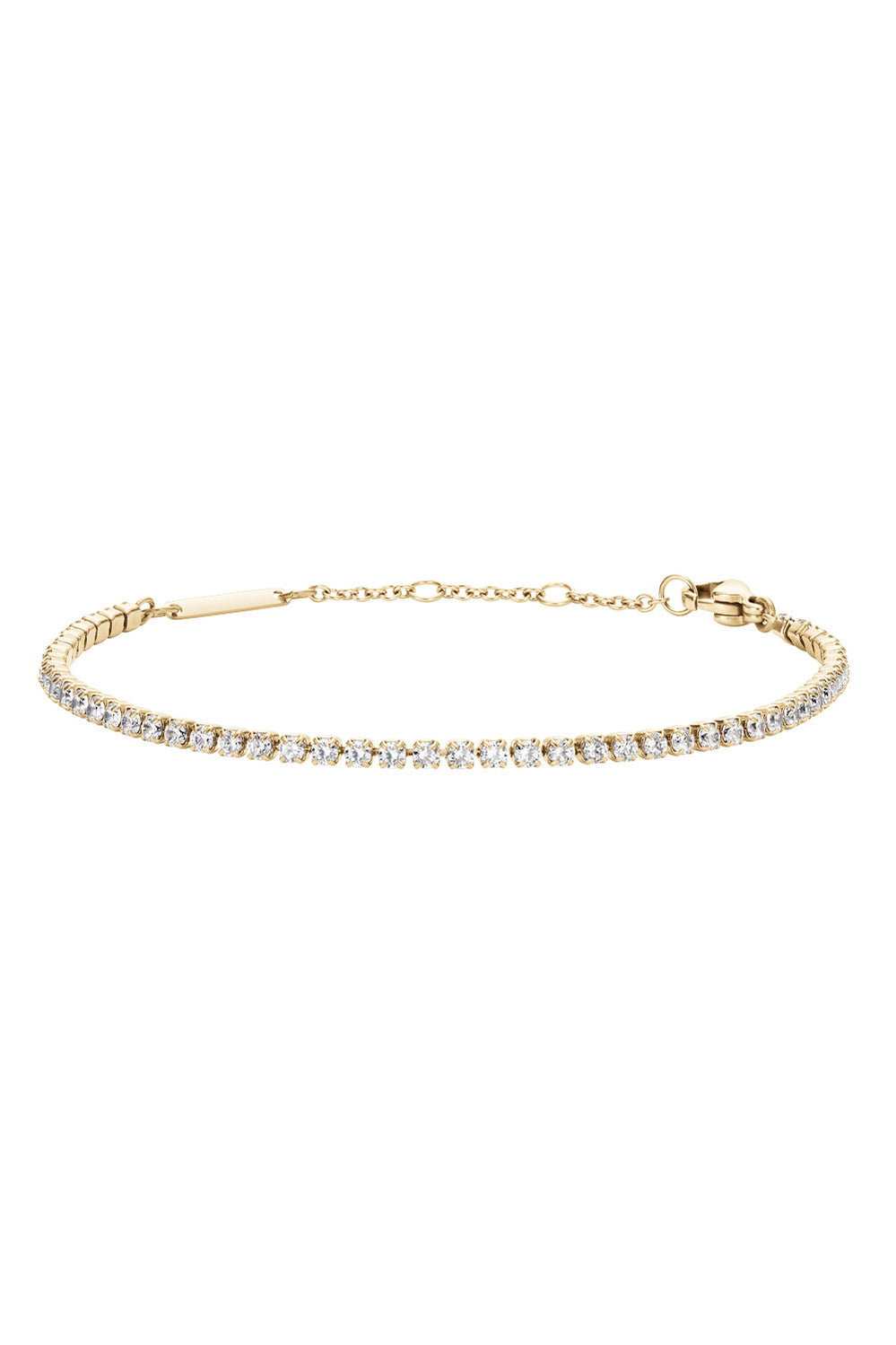 Classic Tennis Bracelet In Gold - Gold - image 1