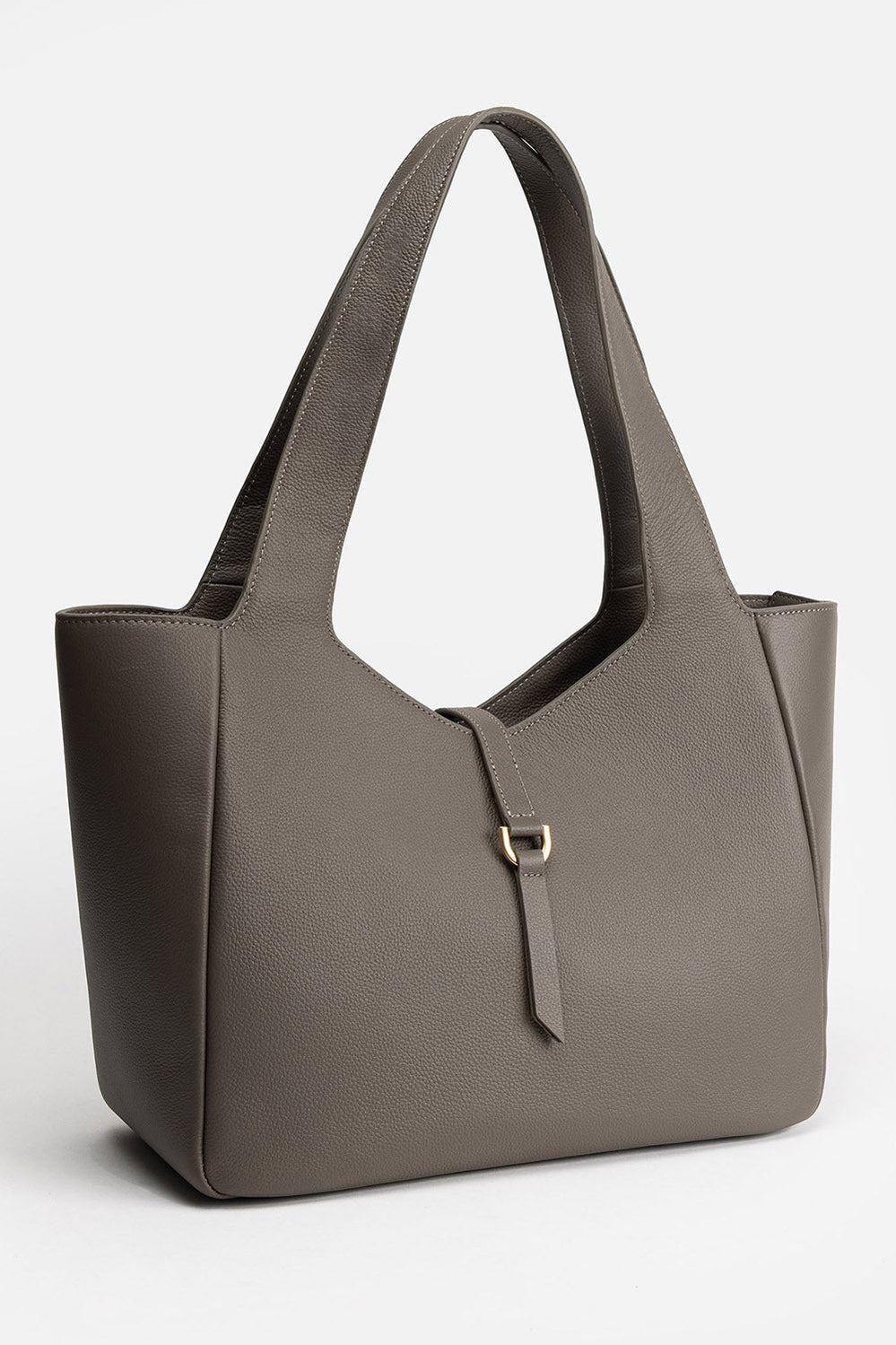 Maia Soft Shoulder Tote - Grey - image 2