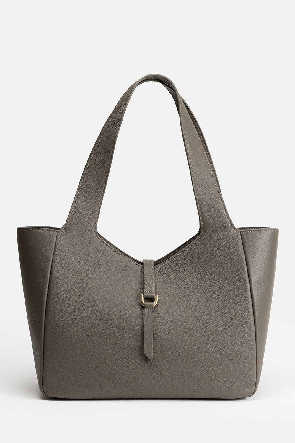 Maia Soft Shoulder Tote - Grey - image 1