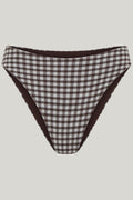Lena Bottoms - Cocoa Gingham - image 1