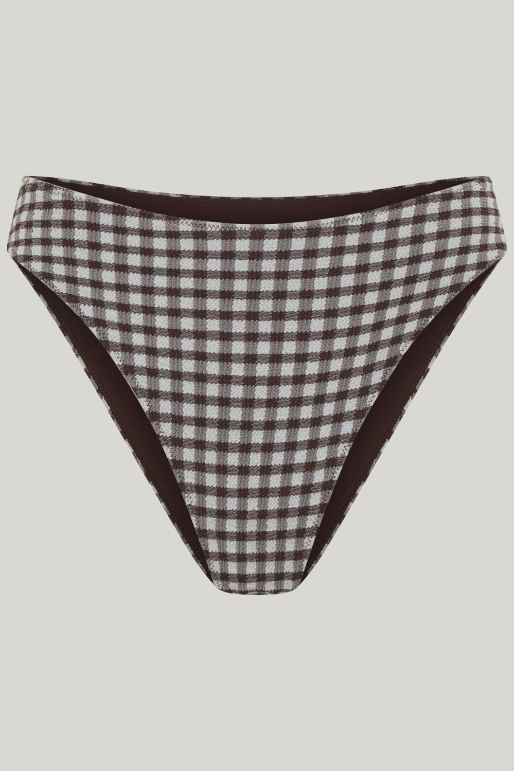 Lena Bottoms - Cocoa Gingham - image 1