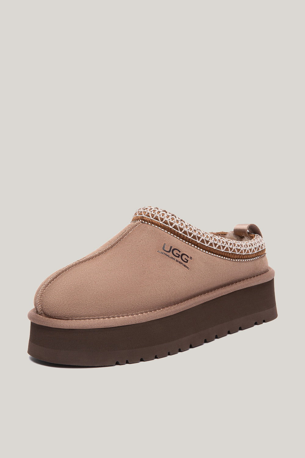 Tay Platform Slippers - Mocha Mauve - image 2