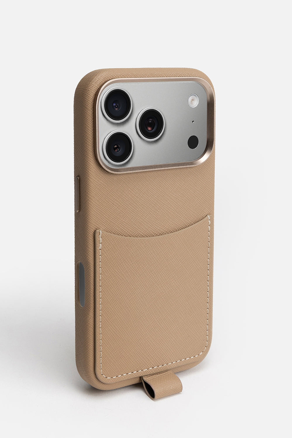 Iphone Case With Strap - 17 Pro - Latte - image 4