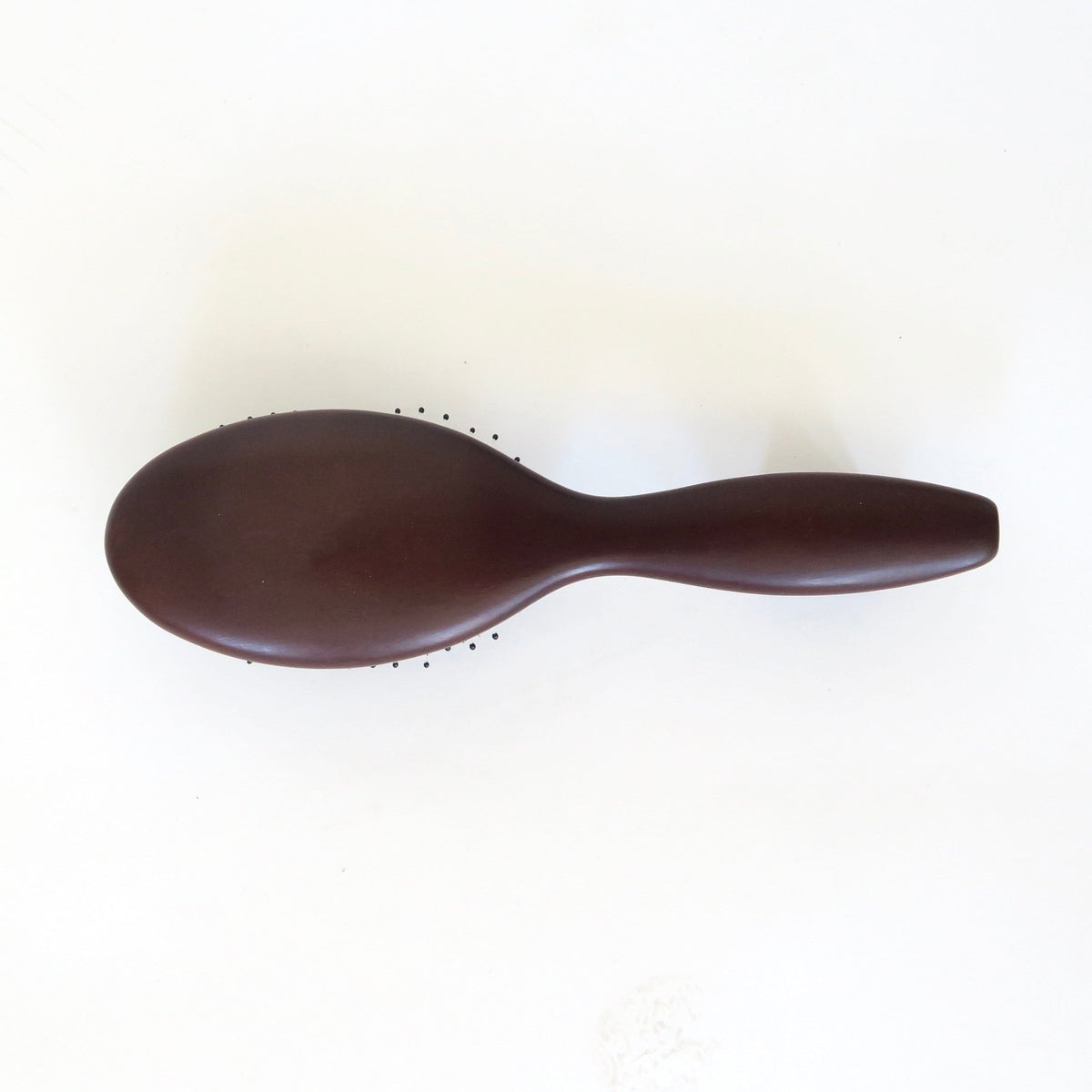 Signature Boar Bristle Hairbrush - Dark Brown - image 4