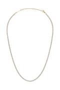 Classic Tennis Necklace In Gold - Gold - image 1
