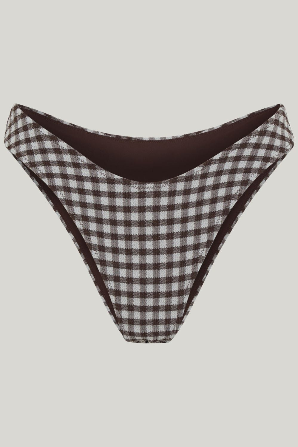 Aria Bottoms - Cocoa Gingham - image 1