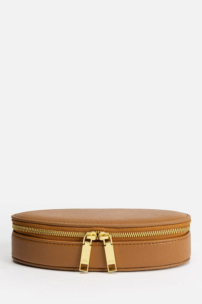 Ava Jewellery Case - Tan - image 1