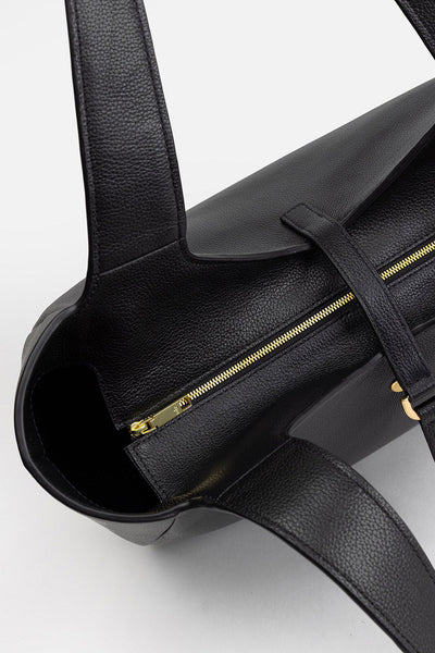 Maia Soft Shoulder Tote - Black - image 4