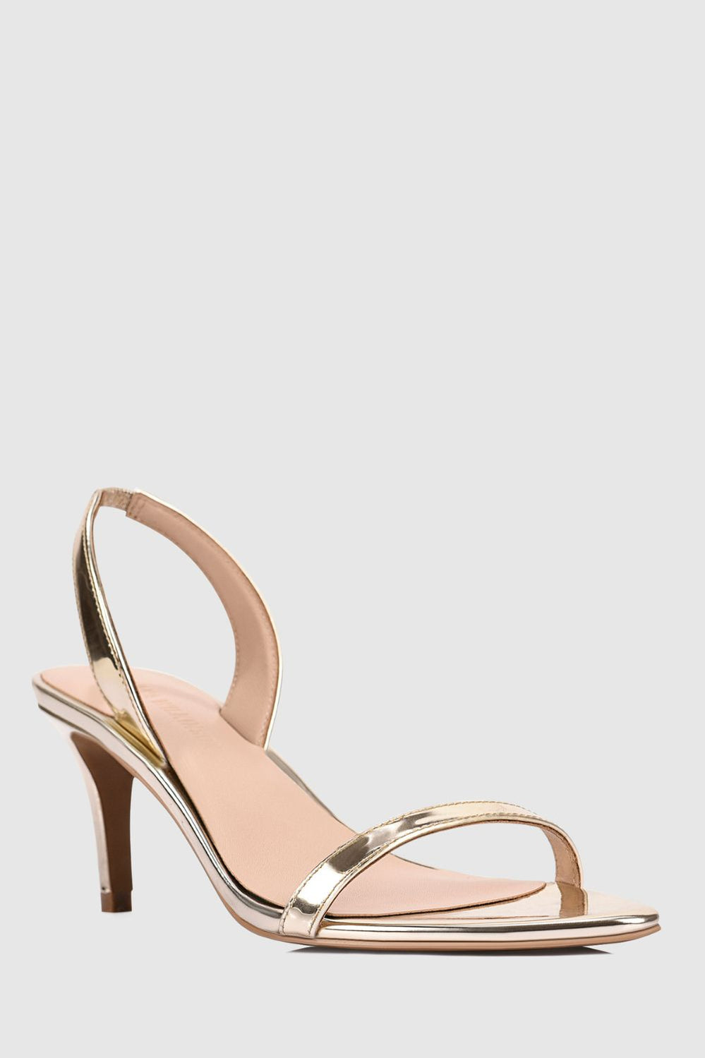 Clara Heel - Gold Metallic - image 2