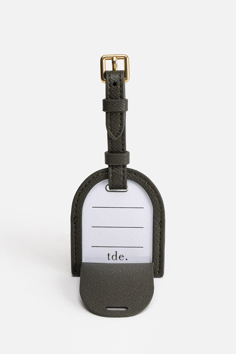 Ava Luggage Tag - Olive - image 3