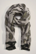 Woven Leopard Scarf