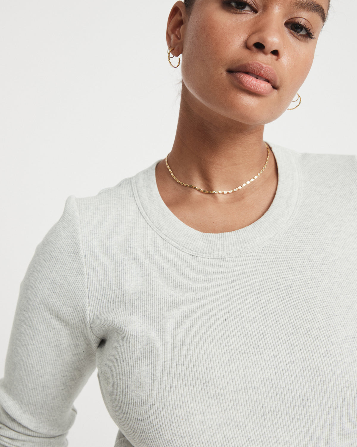 Long Sleeve Rib Top