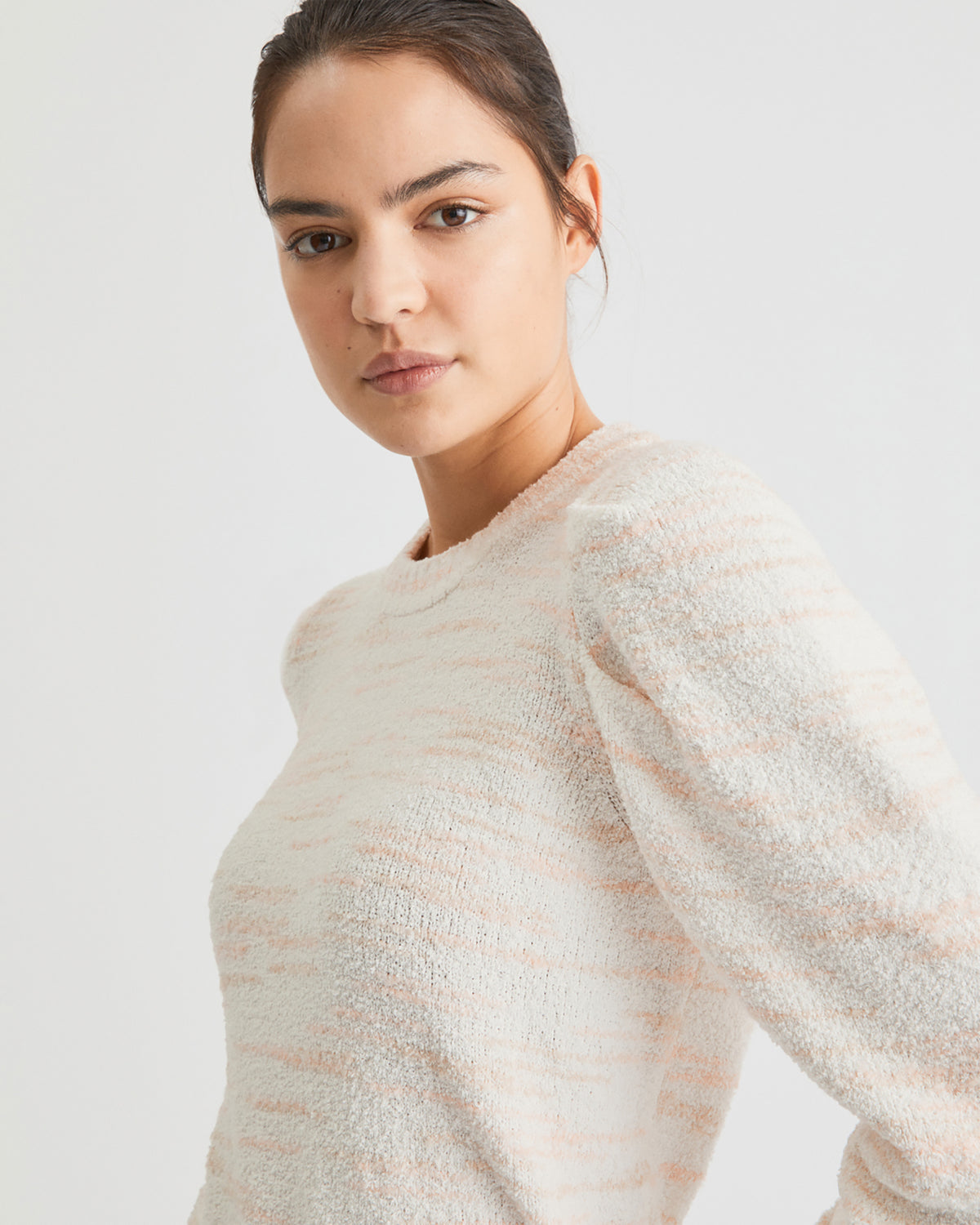 Fleck Long Sleeve Knit