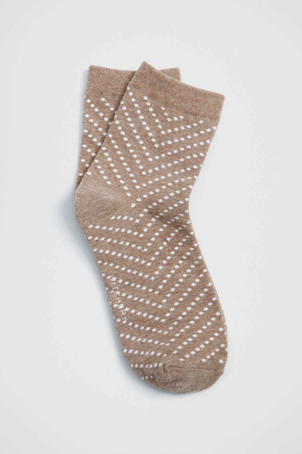 Dot Quarter Crew Sock