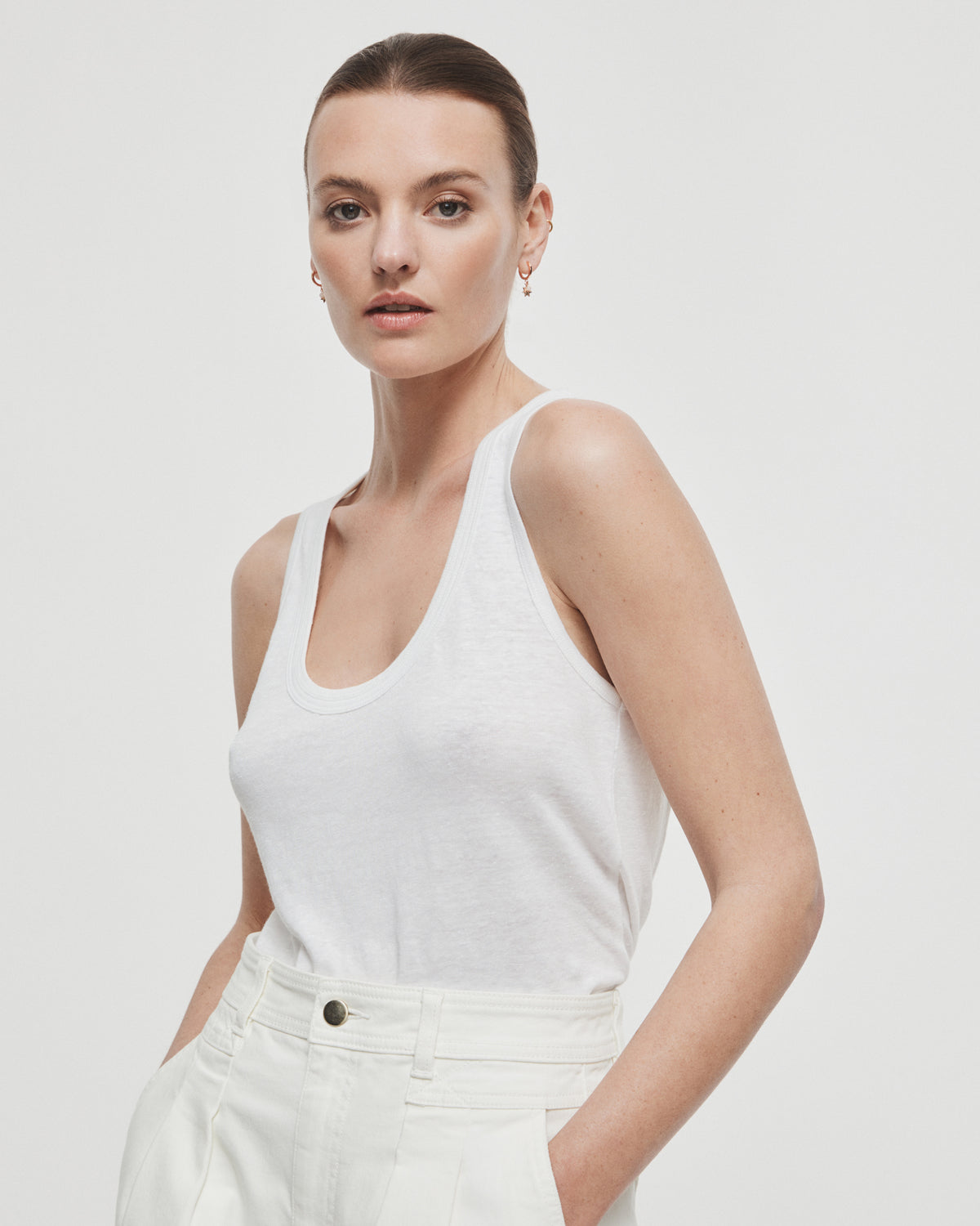 Linen Tank Top