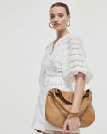 Silvia Soft Leather Hobo Bag