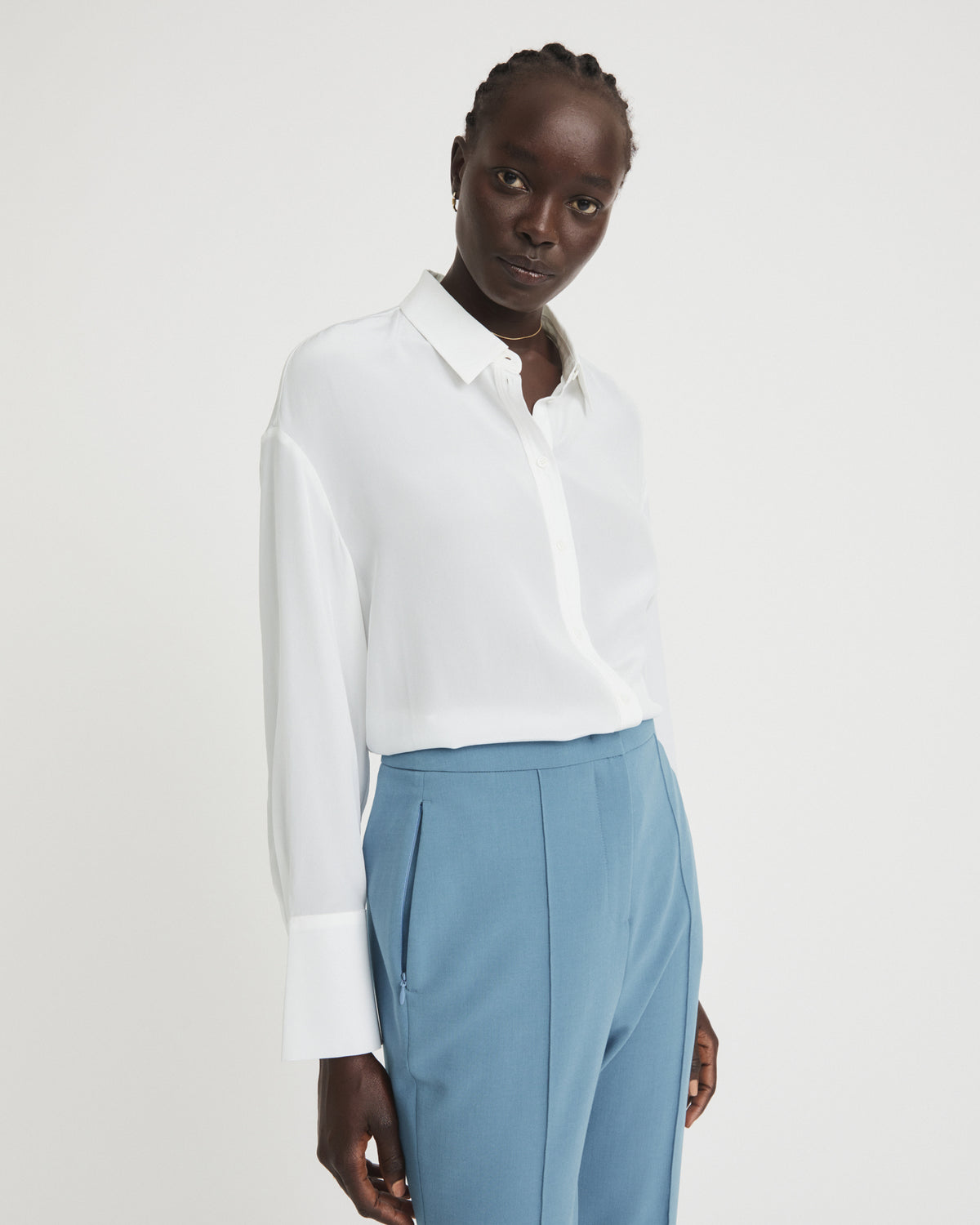Relaxed Silk Shirt