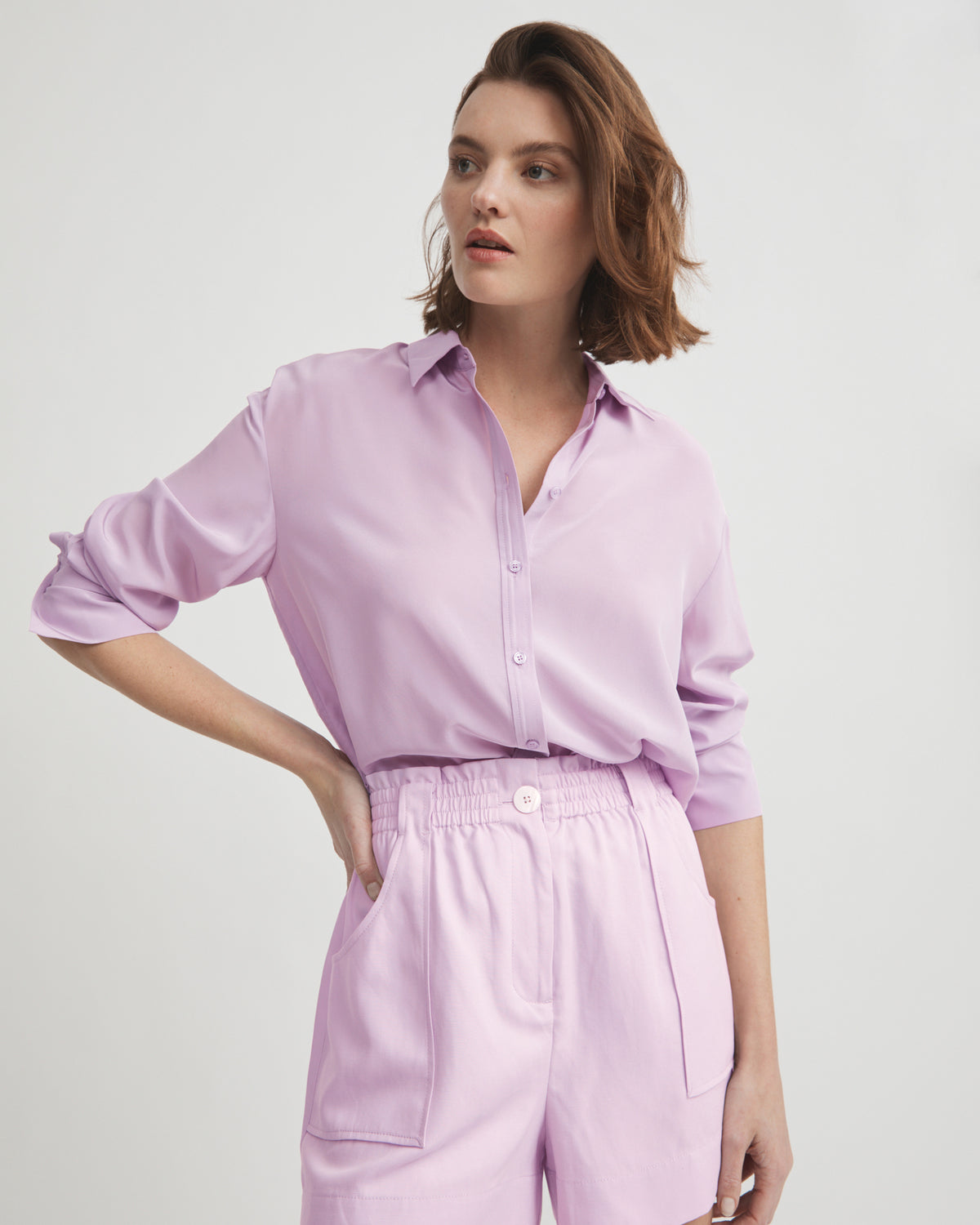 Relaxed Silk Shirt