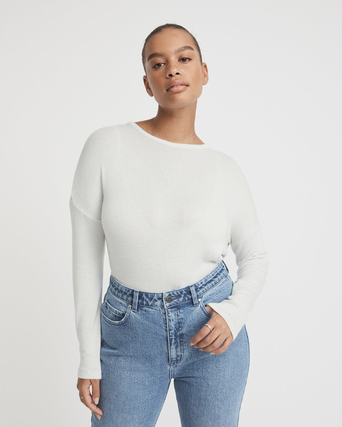 Drop Shoulder Long Sleeve