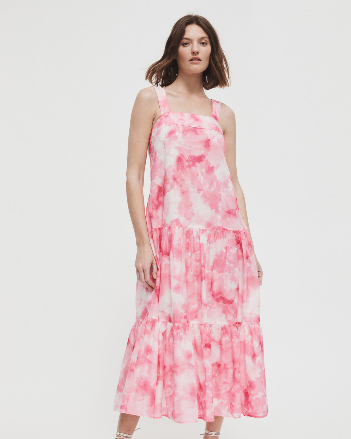 Wide Strap Maxi Dress