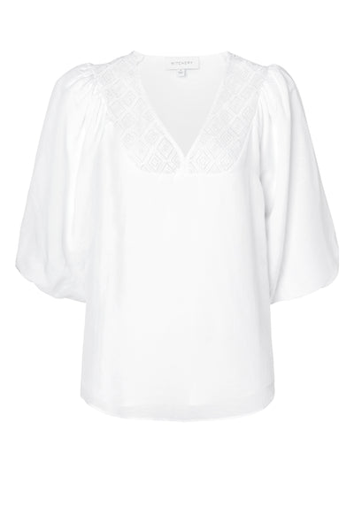 Lace Insert Blouse