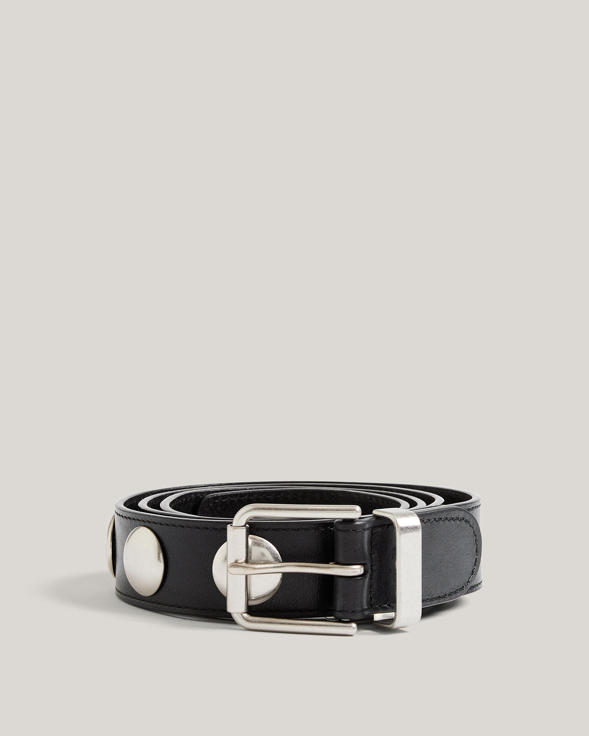 Studded Leather Belt