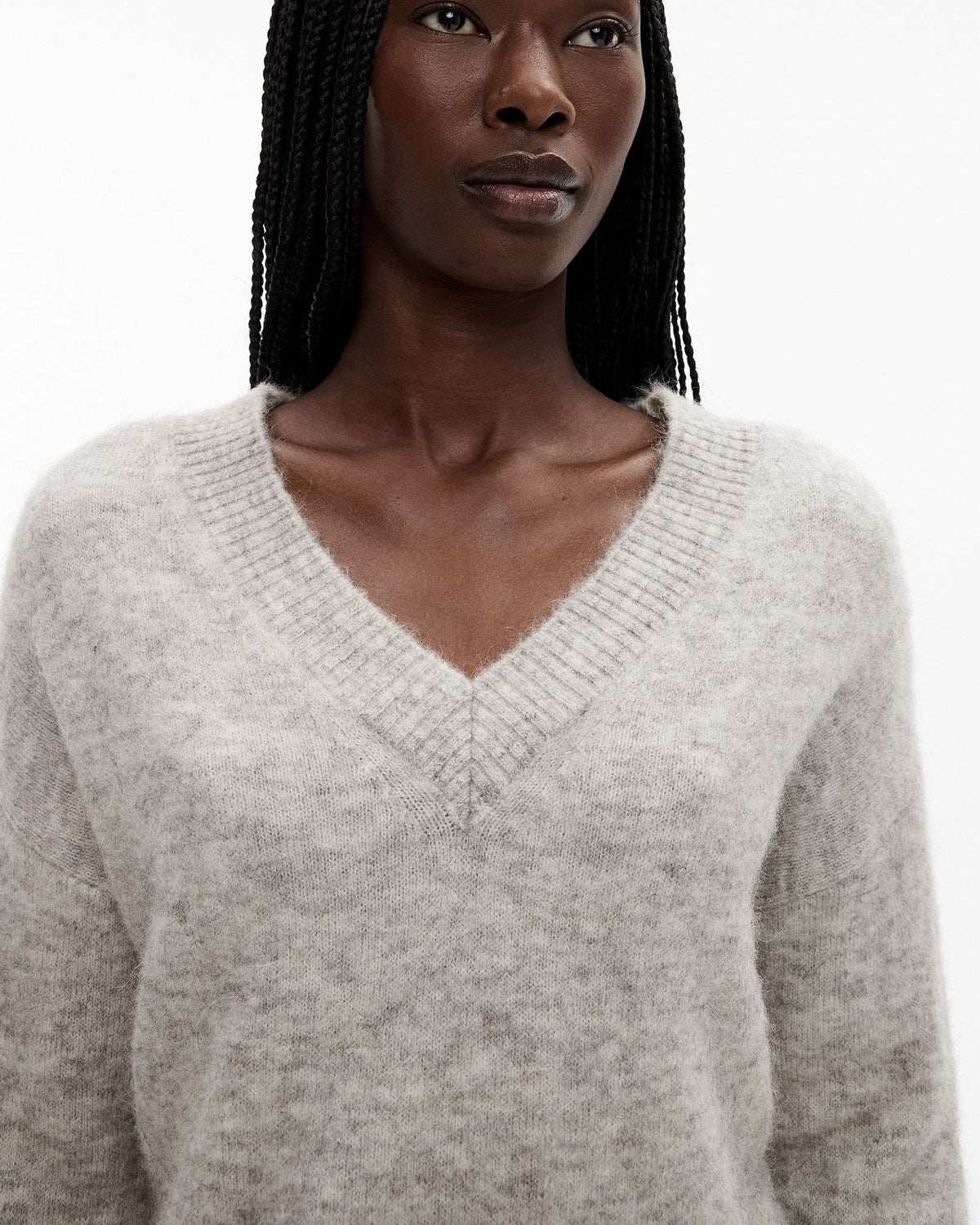 Tactile V Neck Knit