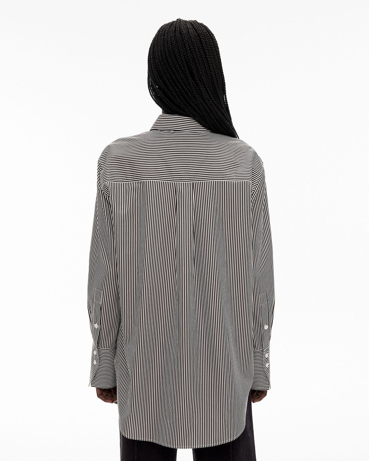 Cotton Stripe Relaxed Shirt