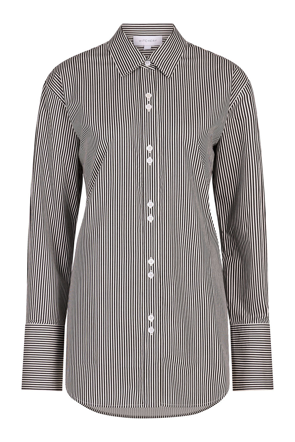Cotton Stripe Relaxed Shirt