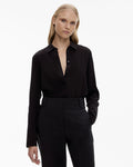 Longline Drape Shirt