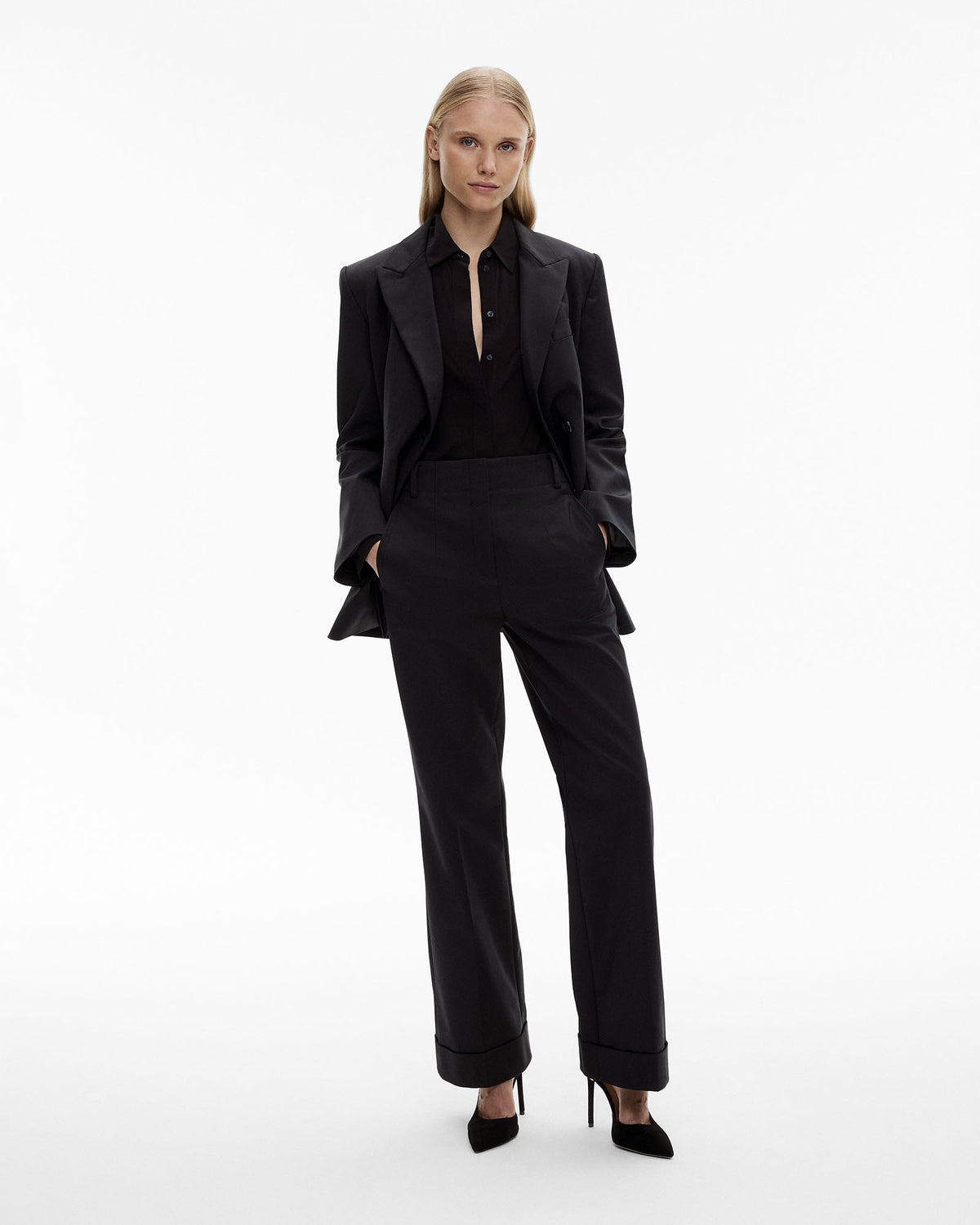 Longline Drape Shirt
