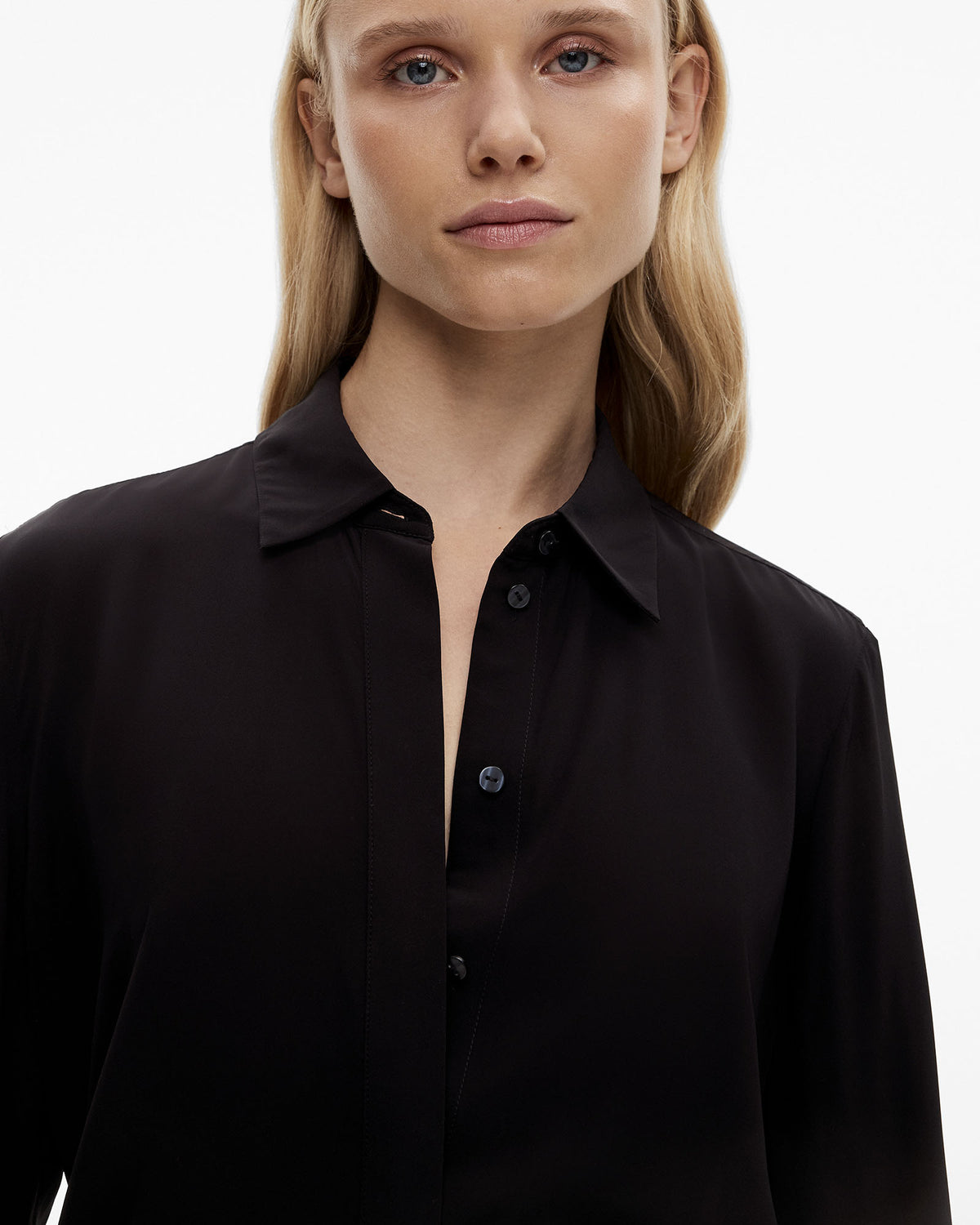 Longline Drape Shirt