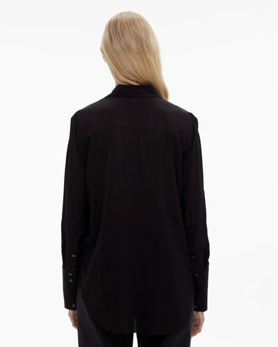 Longline Drape Shirt