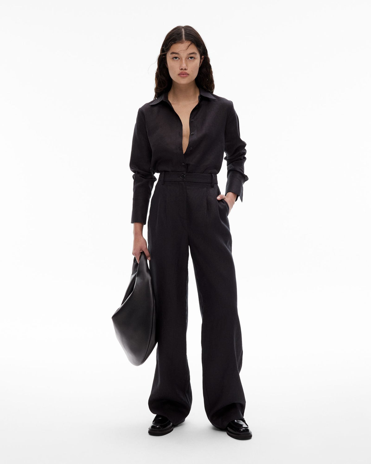 Linen Pleat Pant