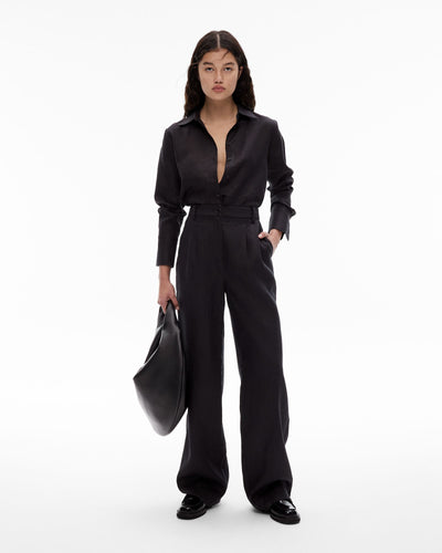 Linen Pleat Pant