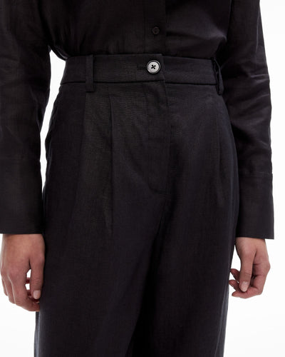 Linen Pleat Pant