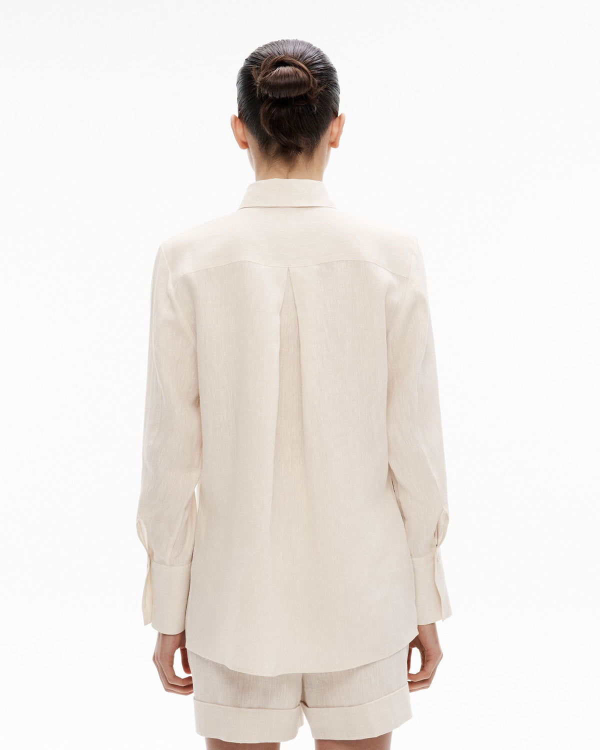 Linen Split Detail Shirt