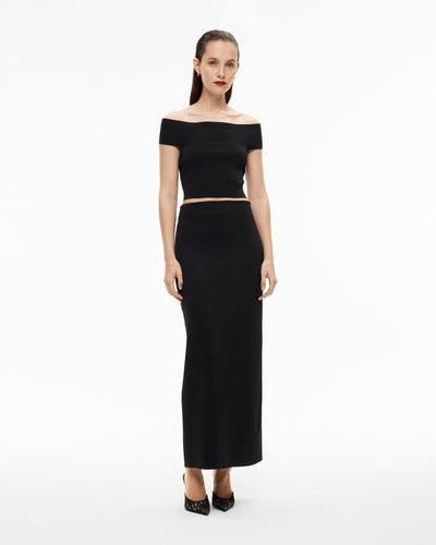 Maxi Slim Knit Skirt