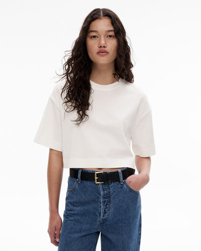 Crew Neck Crop T-Shirt
